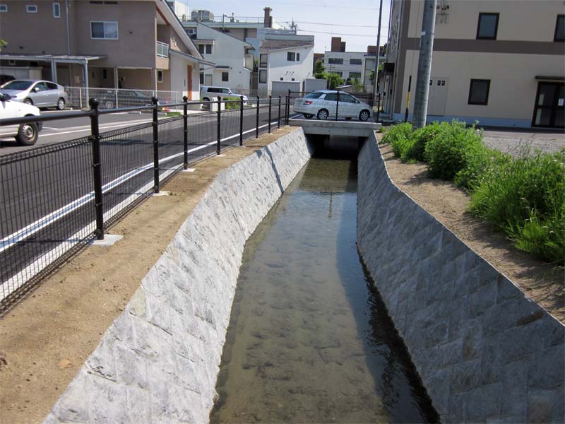計渇川整備工事（長野市） 施工例