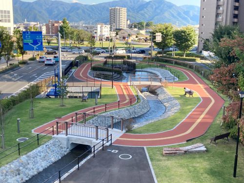 長野駅東口公園