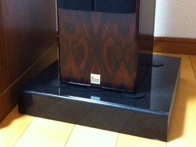 御影石　オーディオボード