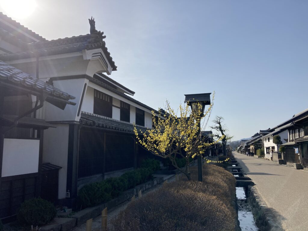 長野県東御市の海野宿橋親柱