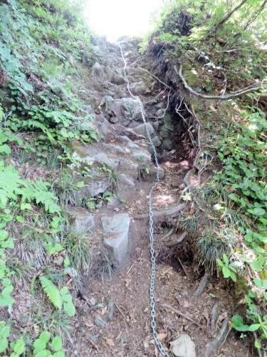 長野県中野市にある高社山