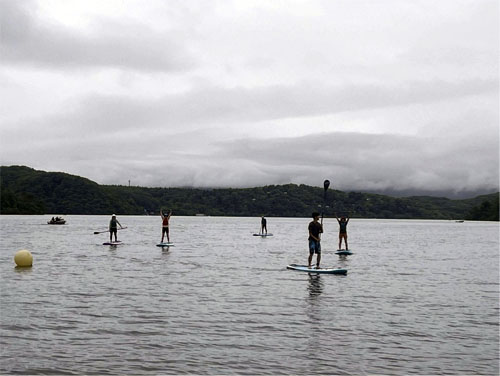 野尻湖SUP