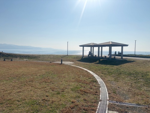 静岡県富士市、田子の浦漁港 リアル万葉集体験