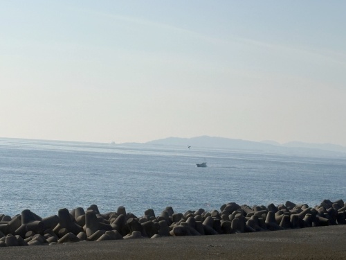 静岡県富士市、田子の浦漁港 リアル万葉集体験