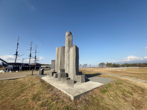 静岡県富士市、田子の浦漁港 リアル万葉集体験