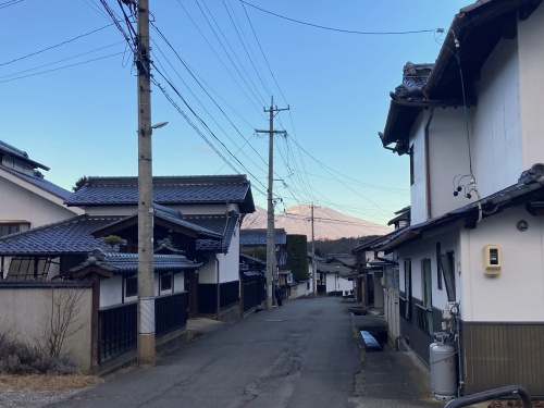 中仙道25番目の望月宿と26番目の芦田宿の間にある茂田井宿