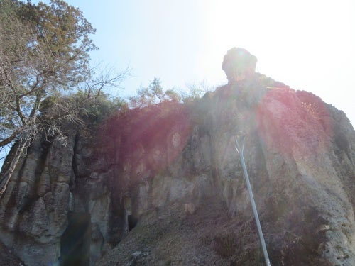 栃木県大谷公園の平和観音