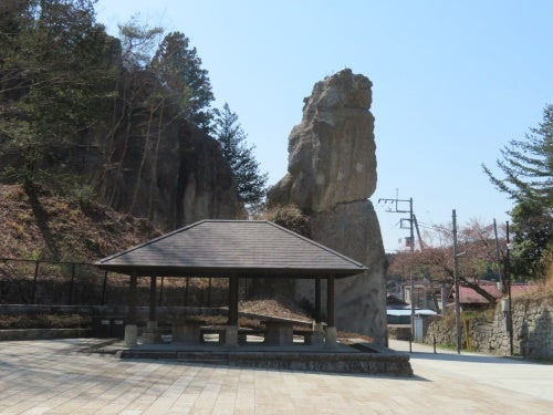 栃木県大谷公園の平和観音