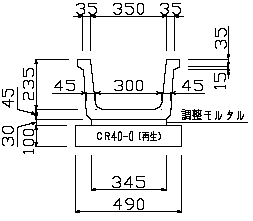 鉄筋コンクリート ベンチフリューム