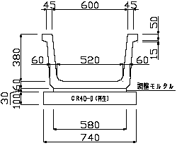 鉄筋コンクリート ベンチフリューム