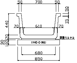 鉄筋コンクリート ベンチフリューム