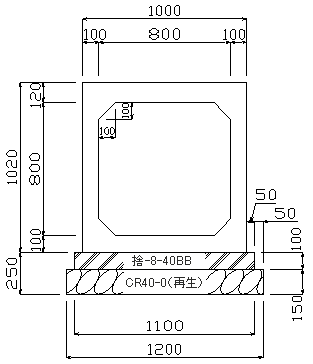 小径BOXカルバート800