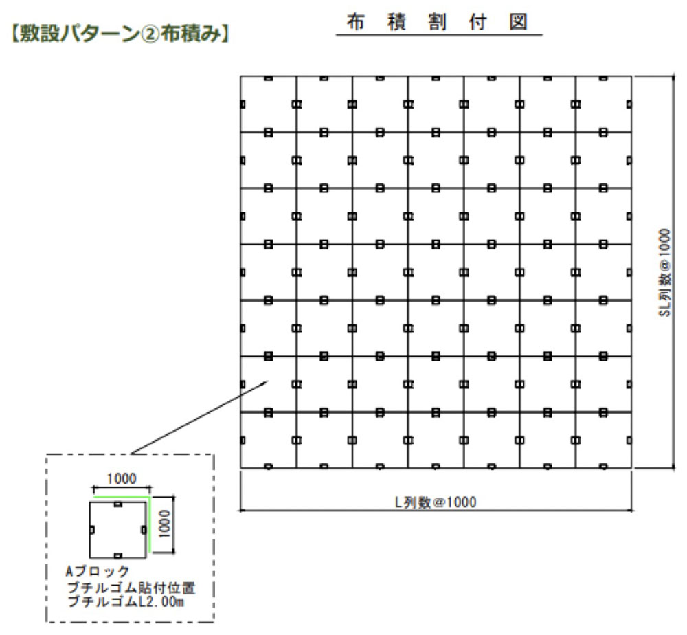 胴込コンクリート不要で概算約23日の工期短縮を実現！「イージーストーン」