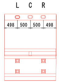 張り出し歩道APRON2 転落防止柵穴