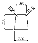 歩車道境界ブロック（両面）