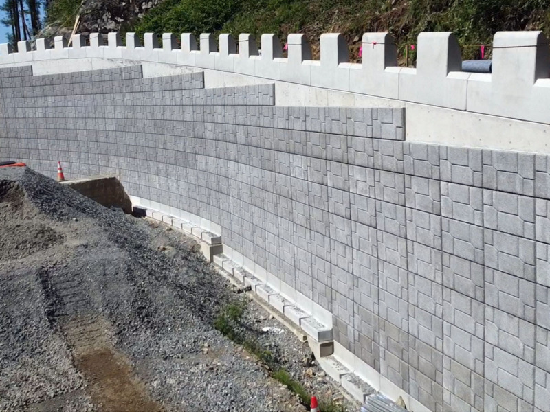 垂直擁壁ポラメッシュ