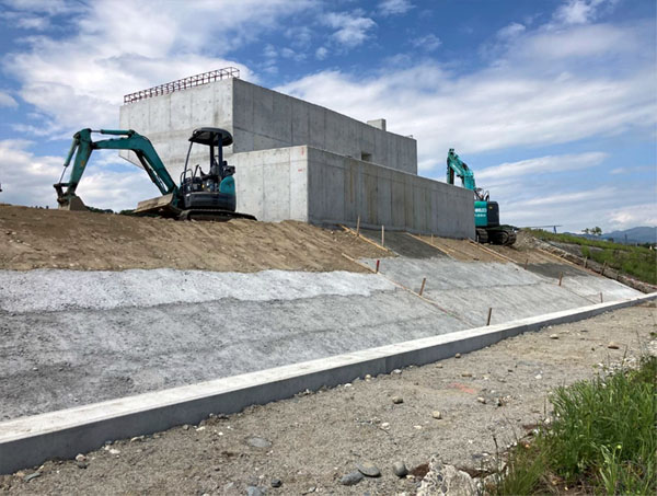 コンクリート張り護岸用 法枠ブロック リバーズフレーム