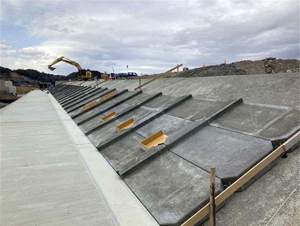 コンクリート張り護岸用 法枠ブロック リバーズフレーム