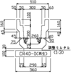 特車U形側溝（長野県タイプ）