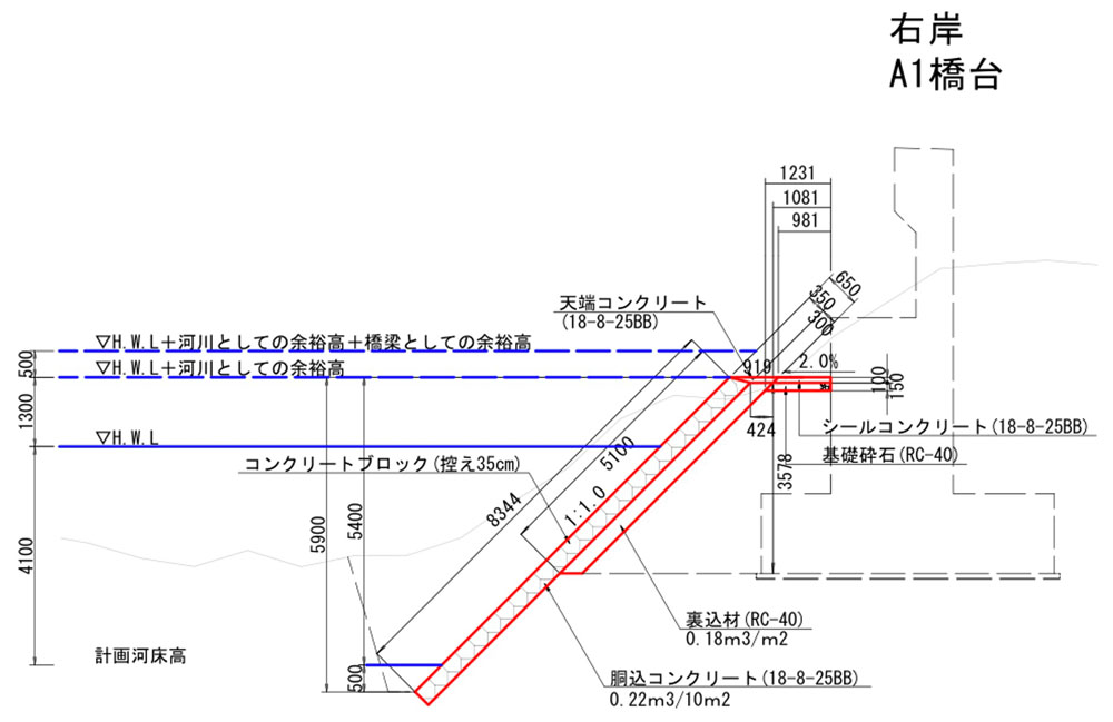 トラペロック45【1:1.0】勾配 レベル施工ブロック
