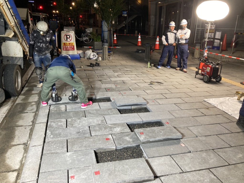 QT工法注入口確保